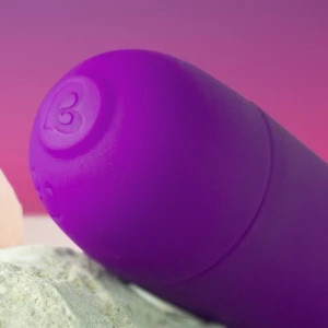 ROCKS-OFF - GLO-GIRL VIBRATORE A BACCHETTA MINI VIOLA